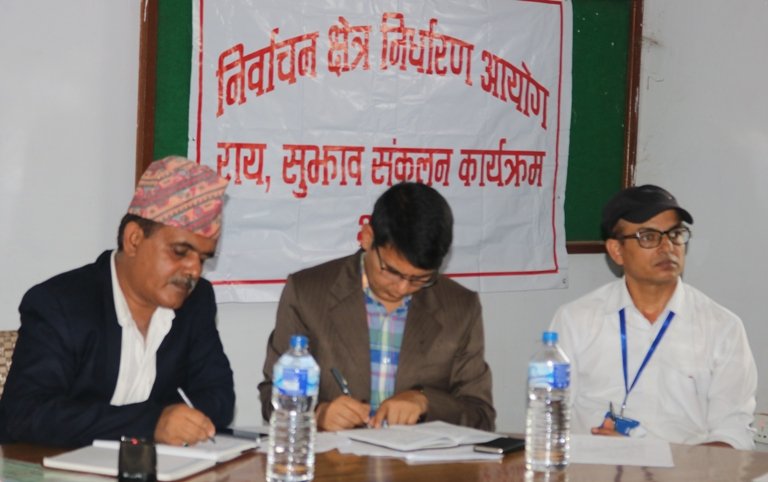 राजनीतिक दलको अडान : भूगोलका आधारमा क्षेत्र निर्धारण 